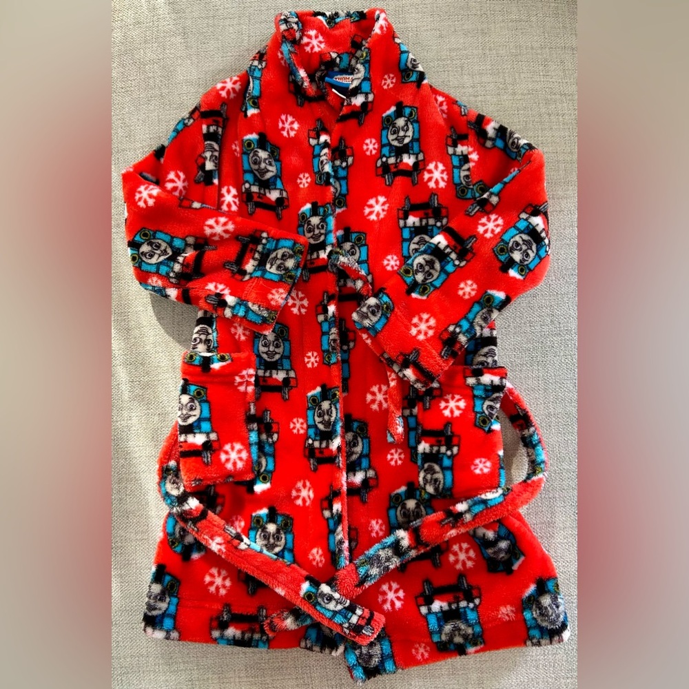 Kids fleece robe (Thomas & Friends) size 4T